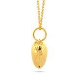 22K Gold Pub Heart Pendant